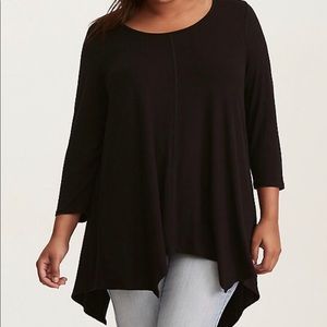 Torrid Split Back Tunic Top